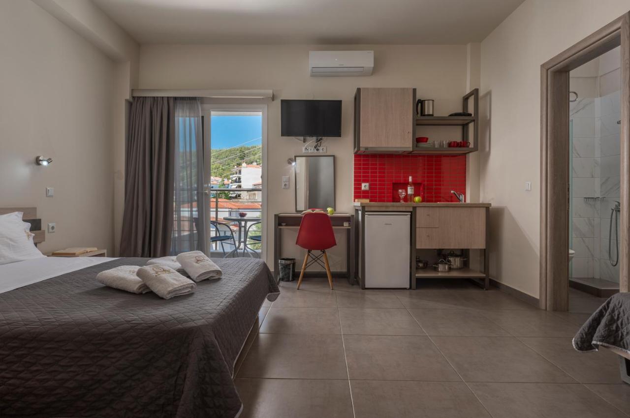 Sunshine Apartments Неос Мармарас Екстериор снимка