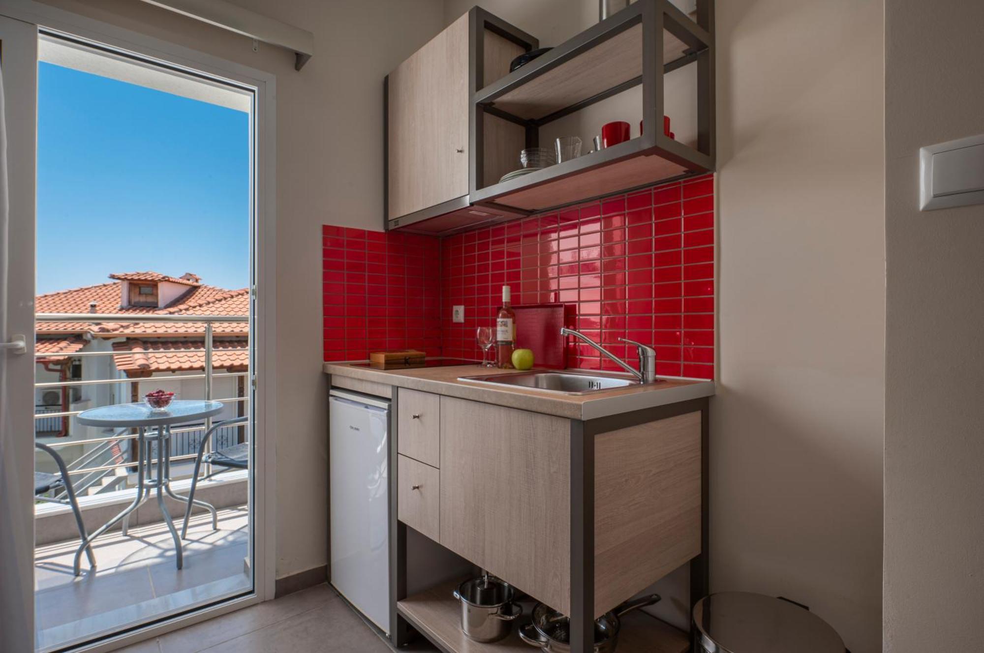 Sunshine Apartments Неос Мармарас Стая снимка