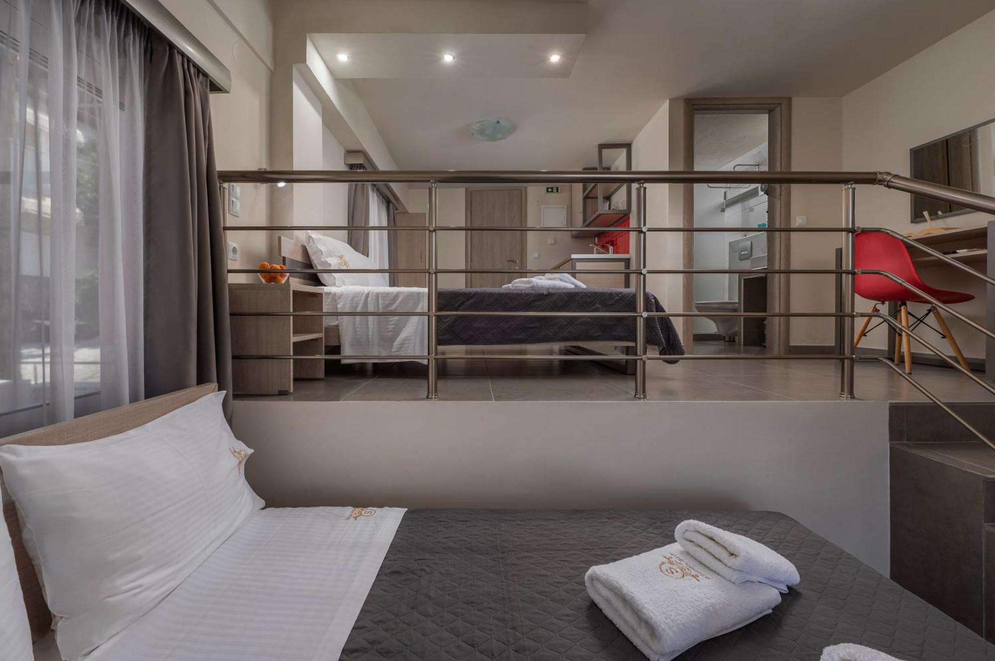 Sunshine Apartments Неос Мармарас Стая снимка